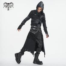 Load image into Gallery viewer, SKT204 Punk tasseled leather men kilt
