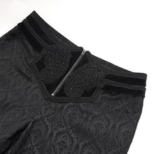 Load image into Gallery viewer, PT259 Gothic flame jacquard trousers
