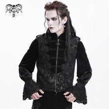 Load image into Gallery viewer, WT090 Chenille cashew jacquard vest
