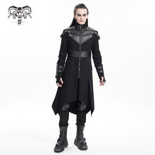 Load image into Gallery viewer, CT255 Punk stand collar rubberized twill jacket
