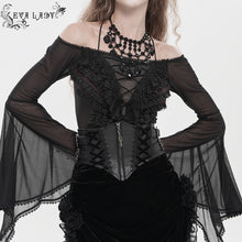 Load image into Gallery viewer, EAS044 Gothic-Patterned Leather belt
