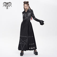 Load image into Gallery viewer, SKT241 Inverted five-pointed star punk horse face skirt
