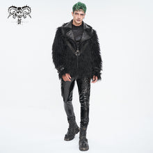 Load image into Gallery viewer, CT220 Punk long hair men&#39;s short coat
