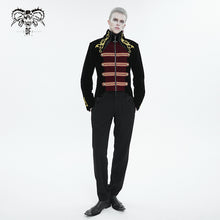 Load image into Gallery viewer, CT20801 Black Embroidered Stand Collar Tuxedo Men&#39;s Dress Jacket
