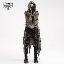 Load image into Gallery viewer, CT244 Steampunk women Wasteland Hooded Jacket

