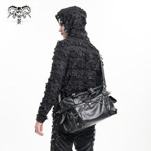 Load image into Gallery viewer, AS207 punk Ghost head spikes decorated handbag crossbody leather bag
