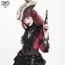Load image into Gallery viewer, SHT09602 Red Gothic daily life Long Sleeve women Shirts
