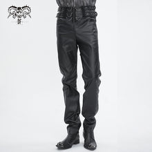 Load image into Gallery viewer, PT243 High waist twill gothic pants for men
