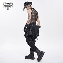 Load image into Gallery viewer, SKT248 Punk Tie-Dyed Woven Skirt
