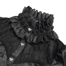 Load image into Gallery viewer, ESHT017 long-sleeved tree branch jacquard shirt
