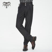 Load image into Gallery viewer, PT24801 Steampunk striped suit trousers
