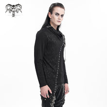 Load image into Gallery viewer, TT285 Knitted laminated high collar long sleeve T-shirt
