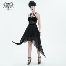 Load image into Gallery viewer, SKT165 Pentagram Velvet Dress
