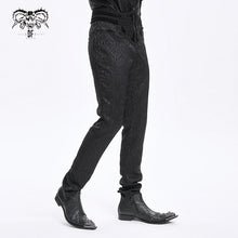 Load image into Gallery viewer, PT259 Gothic flame jacquard trousers

