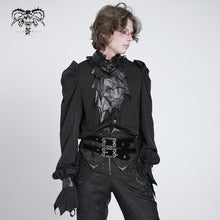 Load image into Gallery viewer, SHT132 Bat Tie Gothic Shirt
