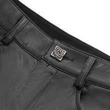 Load image into Gallery viewer, PT268 Embossed stretchy leather pants
