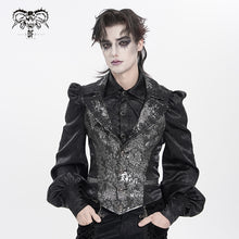 Load image into Gallery viewer, WT10302 Gothic-Patterned Leather Short Vest

