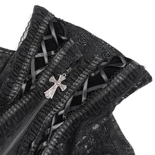 Load image into Gallery viewer, CT266 Gothic snakeskin leather short jacket
