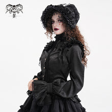 Load image into Gallery viewer, SHT122 Long Sleeve Stand Collar Gothic Blouse
