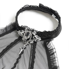 Load image into Gallery viewer, SKT25401 Jacquard Rose Pattern Woven Gothic Lolita Dress
