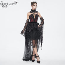 Load image into Gallery viewer, EAS015 Eyelash lace and pleated lace stand collar
