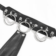 Load image into Gallery viewer, AS215 Punk Spider Web Chain Tie
