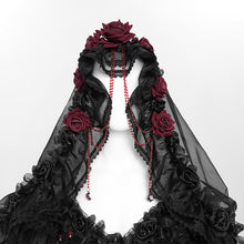 Load image into Gallery viewer, ESKT073 Gothic High end Custom-made floral full skirt dress
