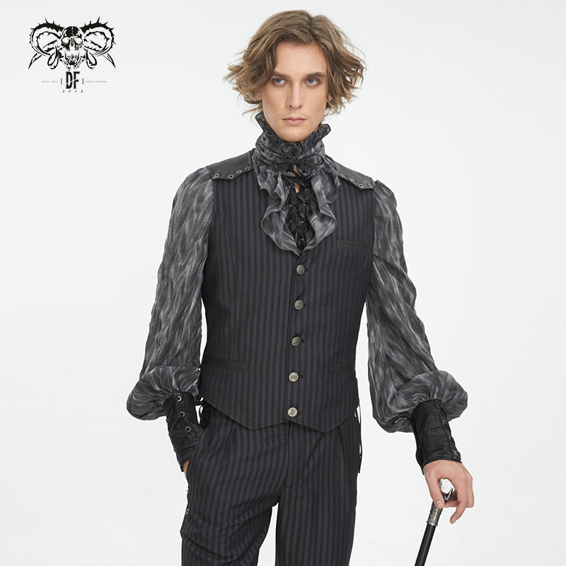 Devil Fashion Gothic punk men waistcoats – Devil Fashion Official