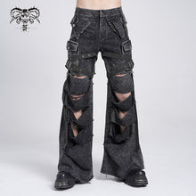 Load image into Gallery viewer, PT276 Punk detachable wide-leg pants
