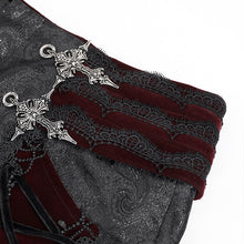 Load image into Gallery viewer, PT29802 Gothic Non-Stretch Patterned Leather Trousers
