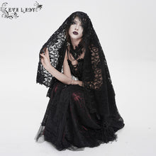 Load image into Gallery viewer, ECA024 Large Floral Wool Shawl with Tassels
