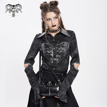 Load image into Gallery viewer, AS243 Punk Metal Calf Horn Leather Bag
