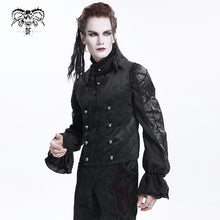 Load image into Gallery viewer, WT09301 black Gothic Embossed Vest
