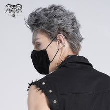 Load image into Gallery viewer, MK026 Punk skeleton printed mesh unisex nailed cotton mask
