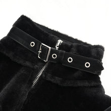 Load image into Gallery viewer, CT240 Punk turtleneck long sleeve wool coat
