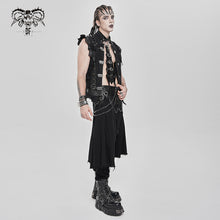 Load image into Gallery viewer, SKT242 Punk skirt with bat-shaped side panels
