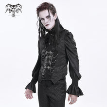 Load image into Gallery viewer, WT089 Gothic jacquard waistcoat
