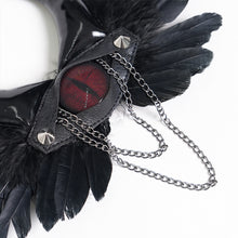 Load image into Gallery viewer, AS303 Demon One-Eyed Black Wing Hairclip
