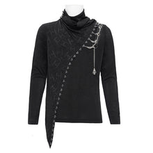 Load image into Gallery viewer, TT285 Knitted laminated high collar long sleeve T-shirt
