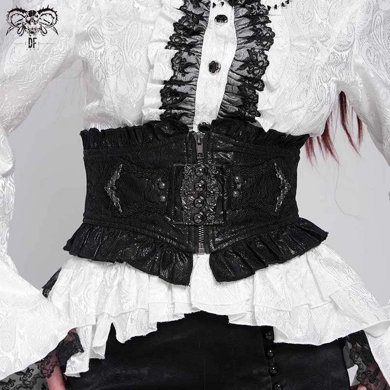 AS142 gothic pattern belt