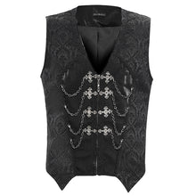 Load image into Gallery viewer, WT089 Gothic jacquard waistcoat

