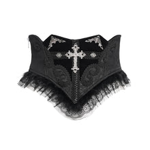 Load image into Gallery viewer, AS227 Gothic dark pattern jacquard corset
