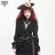 Load image into Gallery viewer, SHT09601 Gothic daily life Long Sleeve women Blouse

