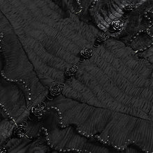 Load image into Gallery viewer, ESKT082 Gothic Branch-Embroidered Chiffon Long Cardigan Dress
