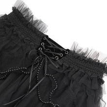 Load image into Gallery viewer, PT269 Gothic skirt mesh shorts
