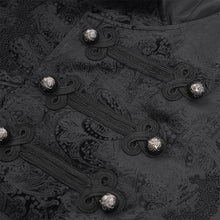 Load image into Gallery viewer, WT09301 black Gothic Embossed Vest
