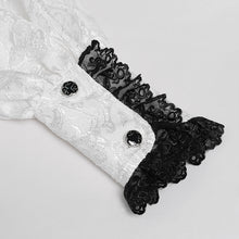 Load image into Gallery viewer, SHT15302 Faux Two-Piece Paisley Men Gothic Shirts
