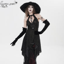 Load image into Gallery viewer, ETT049 Sequined Fringe-Trimmed Sleeveless T-Shirt
