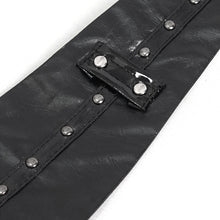 Load image into Gallery viewer, AS150 Faux Leather Studded Choker Tie
