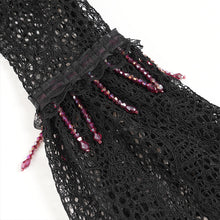 Load image into Gallery viewer, ESHT01902 Stand-Collar Gothic Lace Shirt with Irregular Dot Pattern
